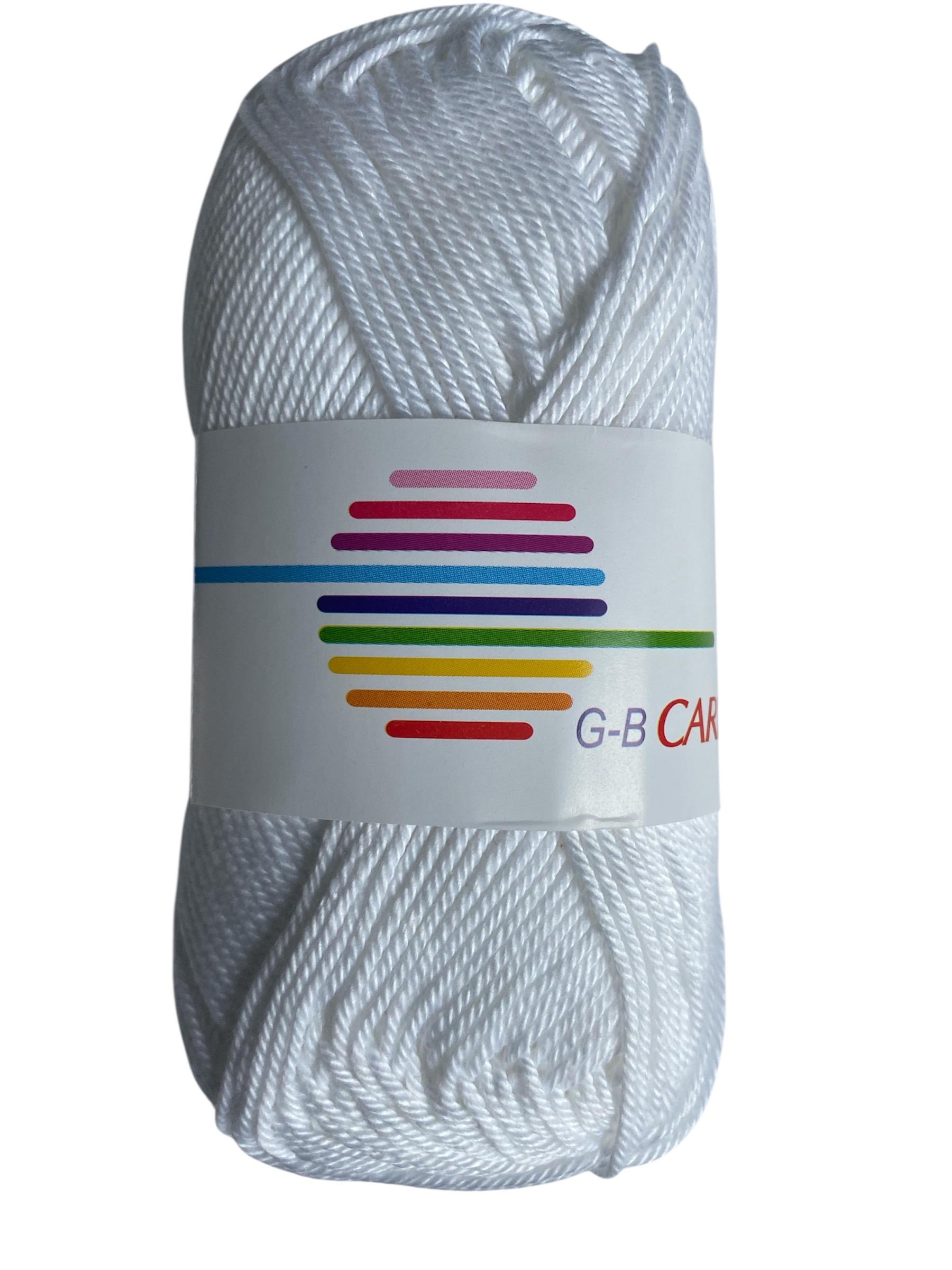 50g G-B Carina Glanz  42 Farben  100% Baumwolle  Häkelgarn / Strickgarn mit edlem Schimmer